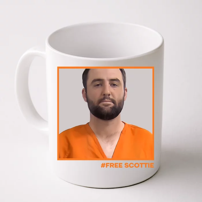 Free Scottie Mugshot Front & Back Coffee Mug