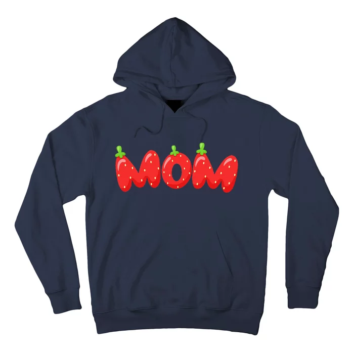 Fruitarian Strawberry Mom Loves Berries Perfect MotherS Day Hoodie