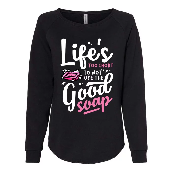 Funny Soap Maker Handmade Soap Making Soapmaking Gift Womens California Wash Sweatshirt