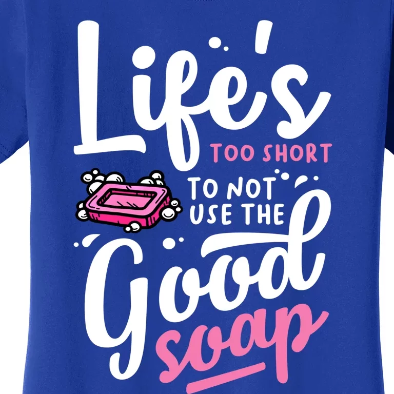 Funny Soap Maker Handmade Soap Making Soapmaking Gift Women's T-Shirt