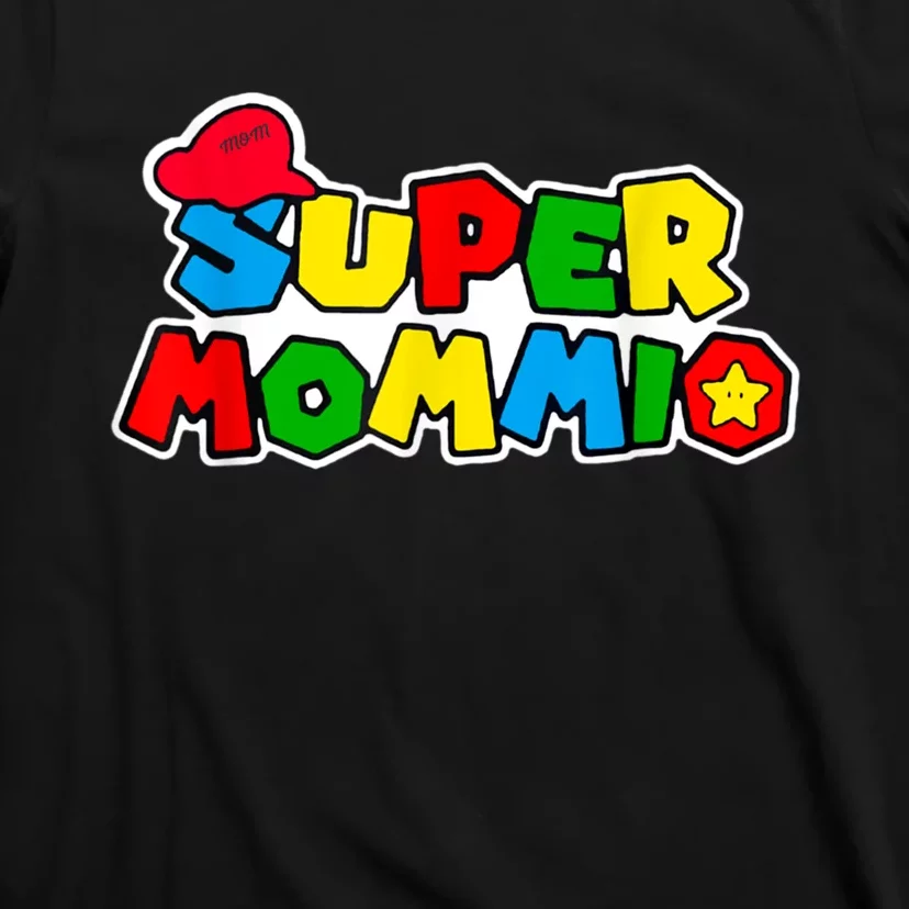 Funny Super Mommio Mother's Day Gamer T-Shirt