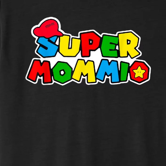 Funny Super Mommio Mother's Day Gamer ChromaSoft Performance T-Shirt