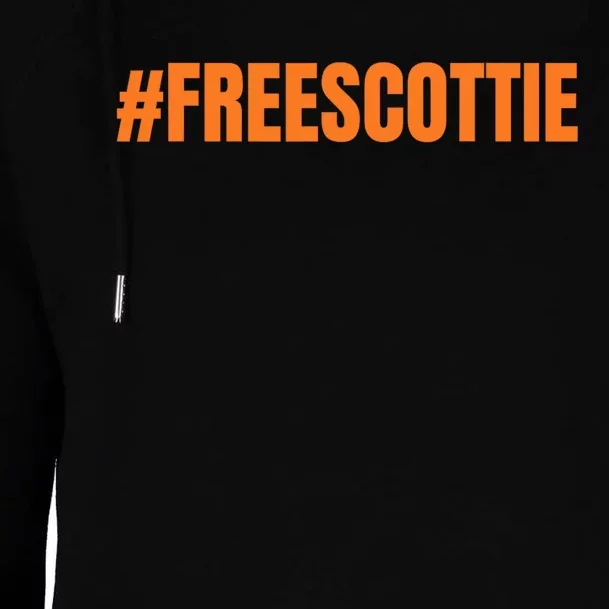 Free Scottie Mugshot Womens Funnel Neck Pullover Hood