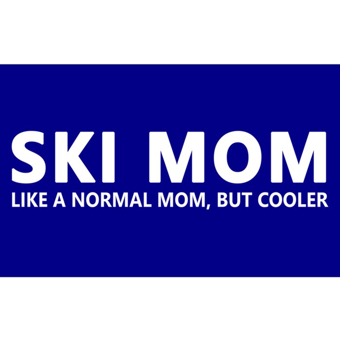 Funny Skiing Mother Ski Mom Cute Gift Bumper Sticker