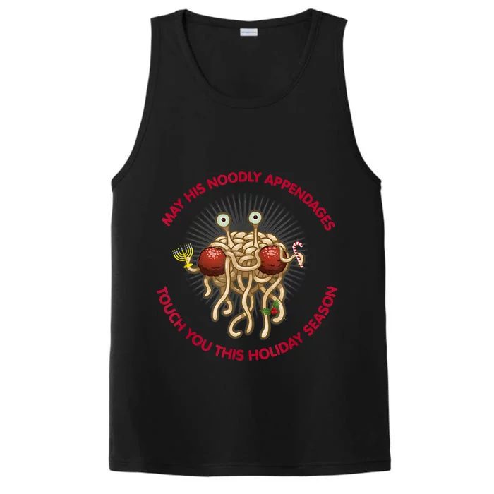 Flying Spaghetti Monster Holiday Gift Performance Tank