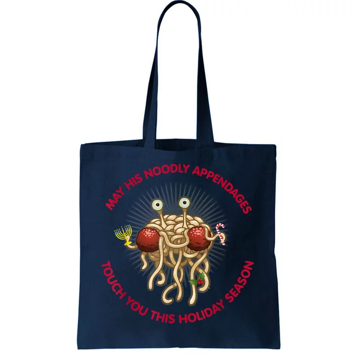 Flying Spaghetti Monster Holiday Gift Tote Bag