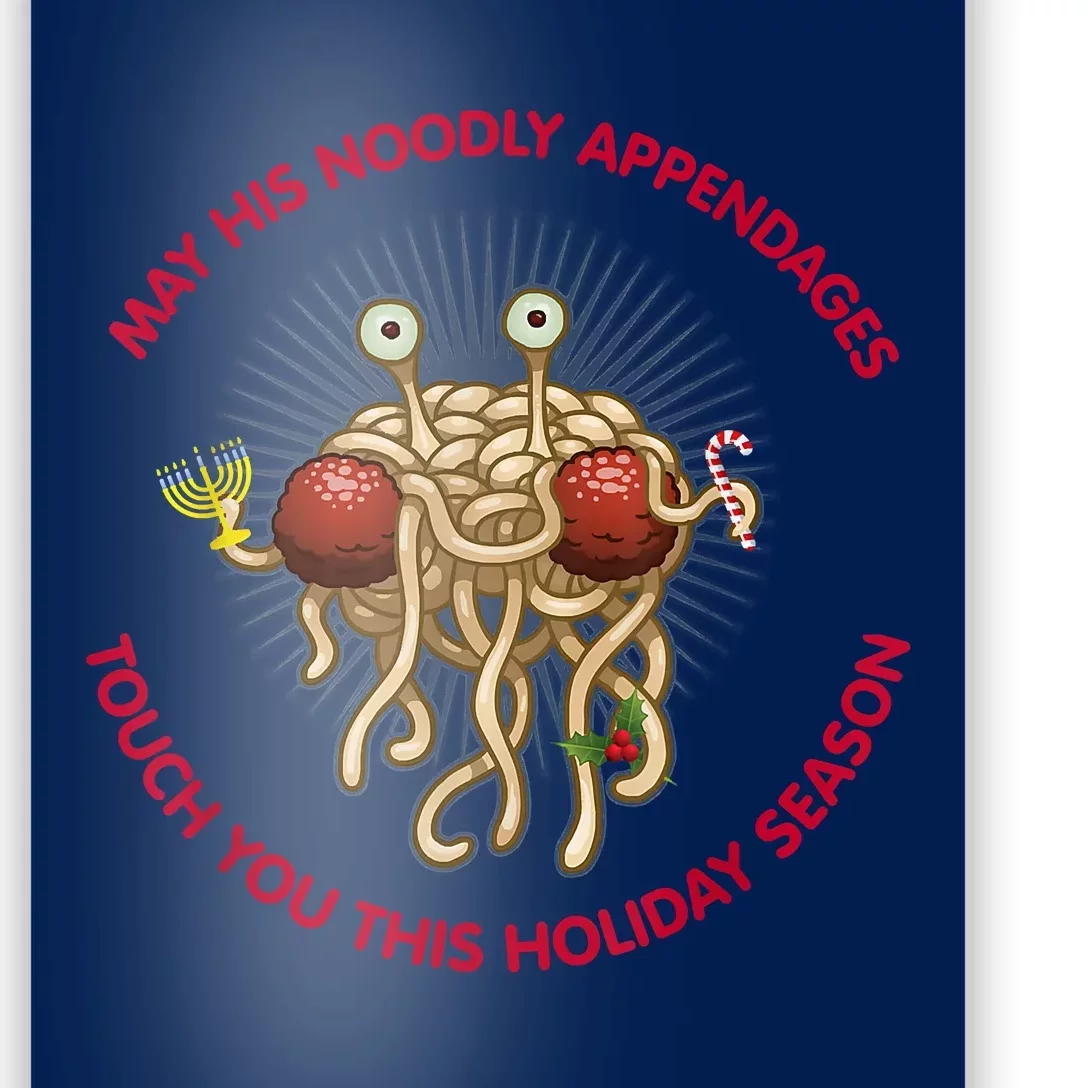 Flying Spaghetti Monster Holiday Gift Poster