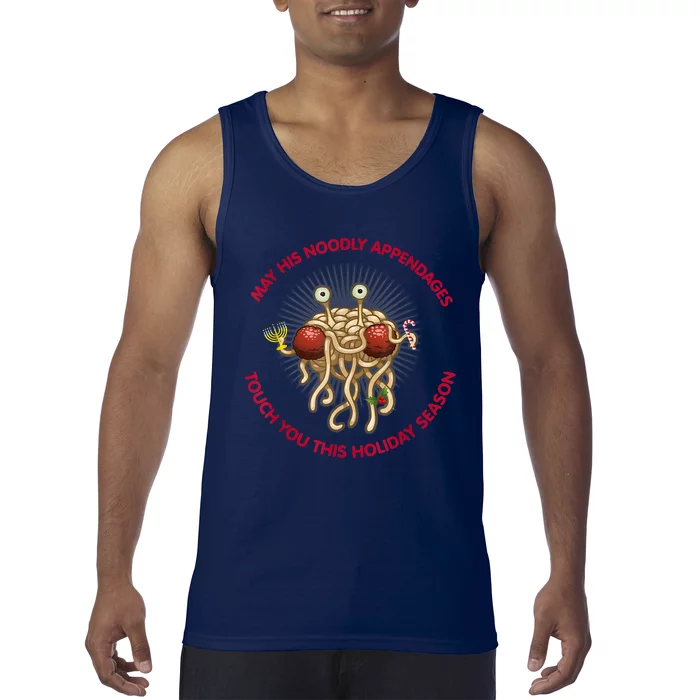 Flying Spaghetti Monster Holiday Gift Tank Top