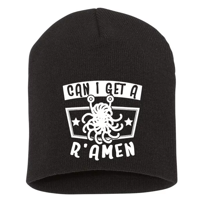 Flying Spaghetti Monster FSM Atheist Short Acrylic Beanie