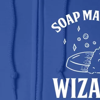 Funny Soap Maker Soap Making Wizard Diy Handmade Crafting Cute Gift Full Zip Hoodie