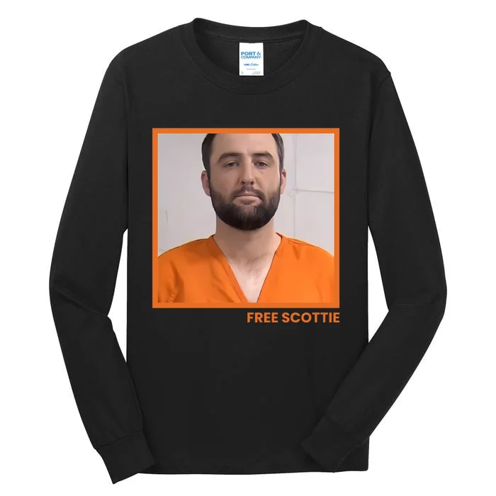 Free Scottie Mugshot Tall Long Sleeve T-Shirt