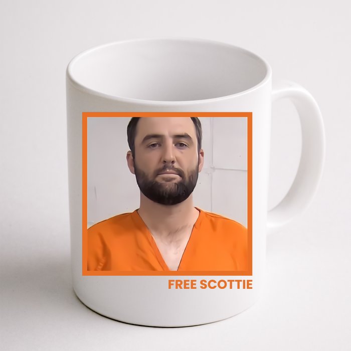 Free Scottie Mugshot Front & Back Coffee Mug