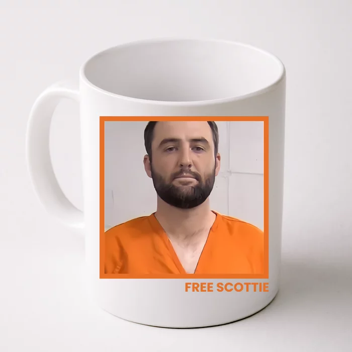 Free Scottie Mugshot Front & Back Coffee Mug