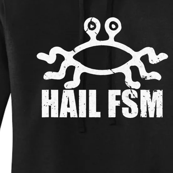 Flying Spaghetti Monster FSM Hail To The Spaghetti Monster Women's Pullover Hoodie