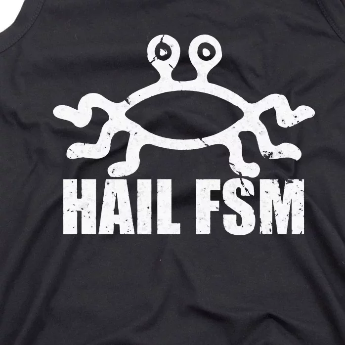 Flying Spaghetti Monster FSM Hail To The Spaghetti Monster Tank Top