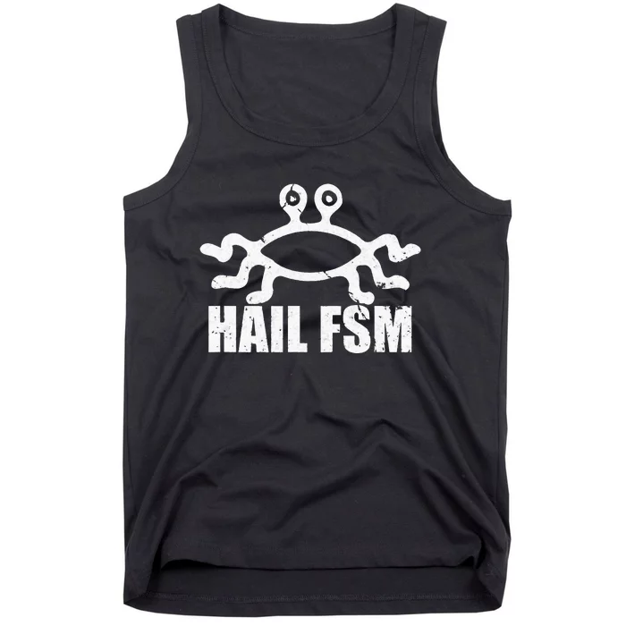 Flying Spaghetti Monster FSM Hail To The Spaghetti Monster Tank Top