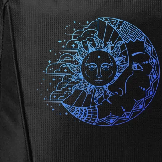 Funny Sun Moon Astrology Astronomer Astronomy Gift City Backpack