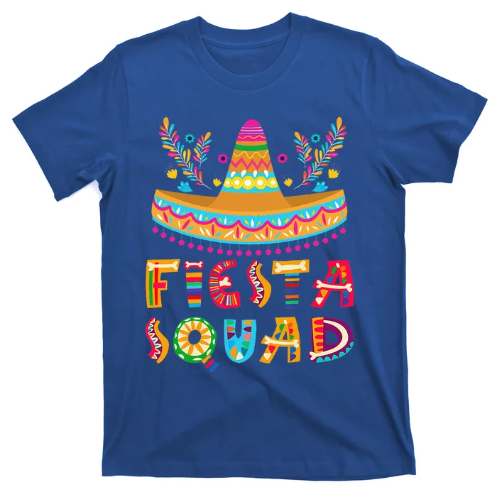 Fiesta Squad Mexican Party Cinco De Mayo T-Shirt