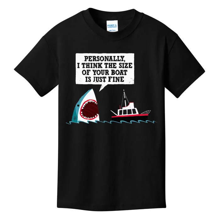 Funny Shark Movie Polite Shark Dinomike Kids T-Shirt