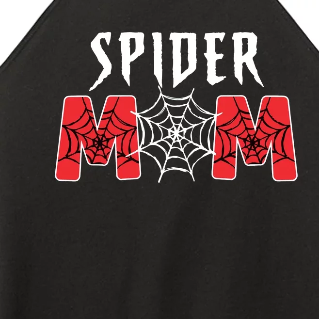 Family Spider Mom Spider Dad Matching Birthday Theme Women’s Perfect Tri Rocker Tank