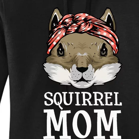 Funny Squirrel Mom Rodent Gopher Chipmunk Lover Women Women's Pullover Hoodie