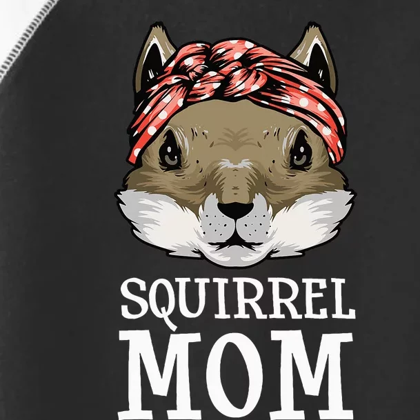 Funny Squirrel Mom Rodent Gopher Chipmunk Lover Women Toddler Fine Jersey T-Shirt