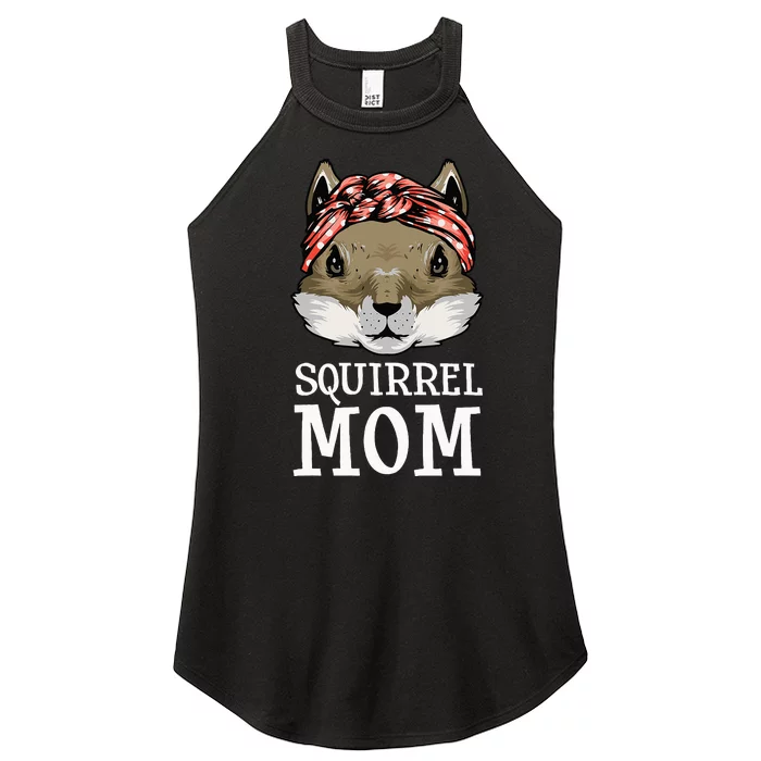 Funny Squirrel Mom Rodent Gopher Chipmunk Lover Women Women’s Perfect Tri Rocker Tank