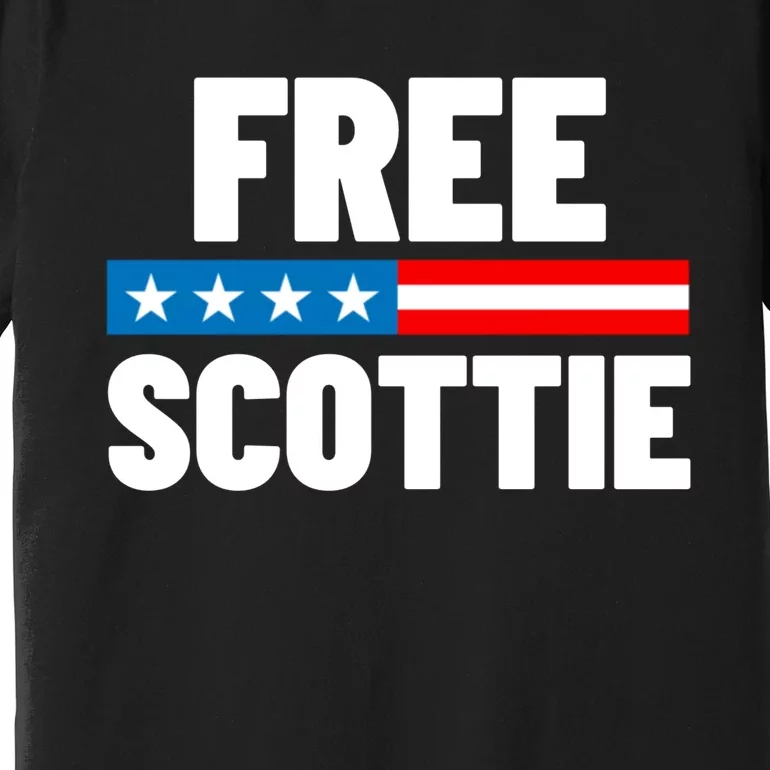 Free Scottie Mugshot Premium T-Shirt