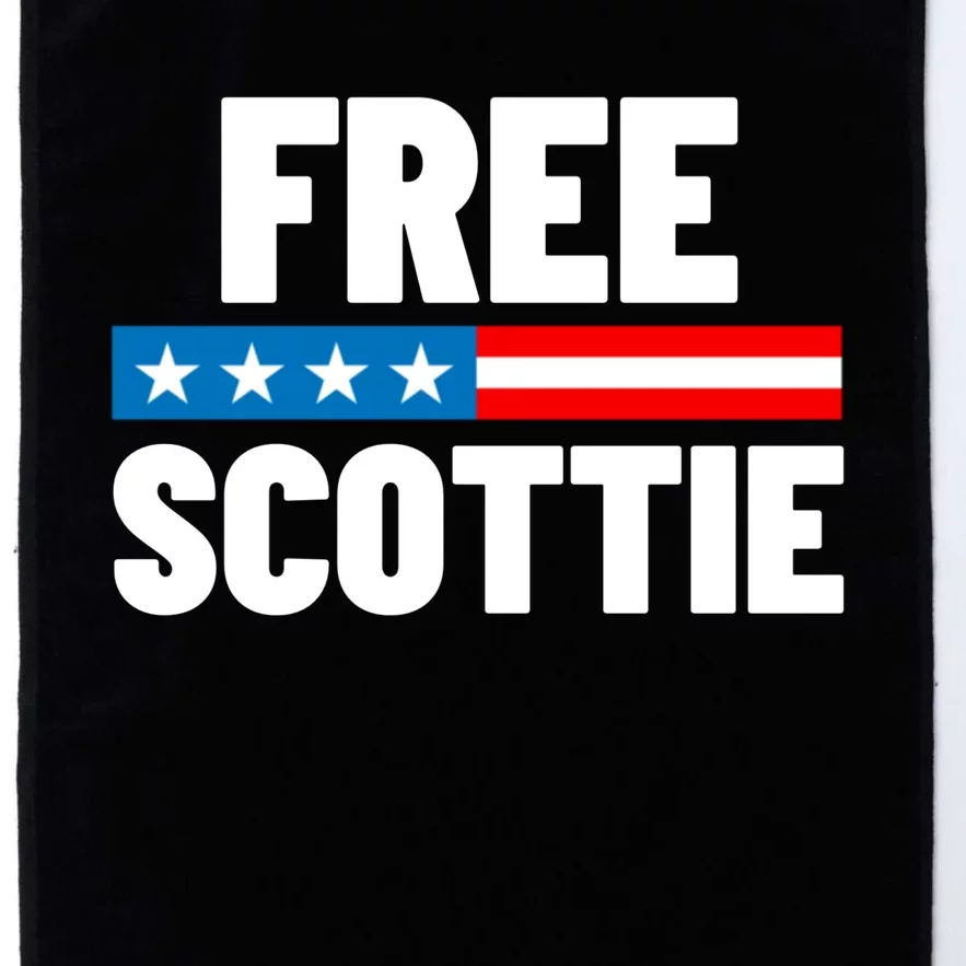 Free Scottie Mugshot Platinum Collection Golf Towel