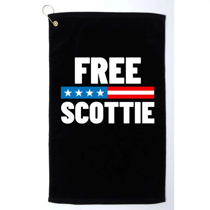 Free Scottie Mugshot Platinum Collection Golf Towel