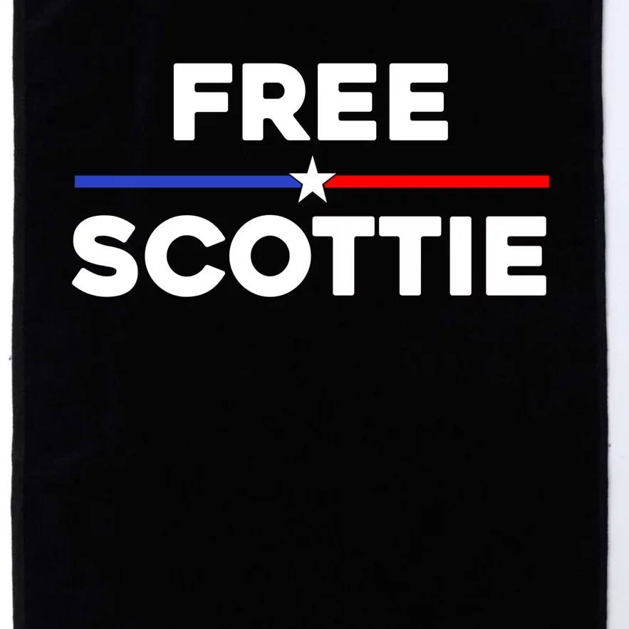 Free Scottie Mugshot Platinum Collection Golf Towel