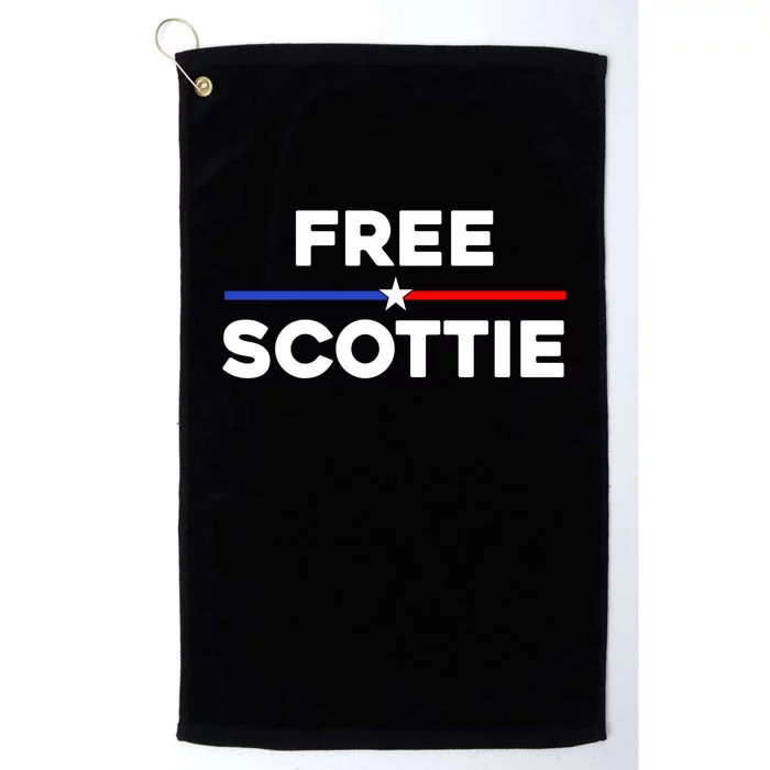 Free Scottie Mugshot Platinum Collection Golf Towel