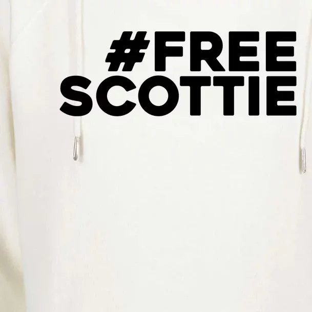 Free Scottie Mugshot Womens Funnel Neck Pullover Hood