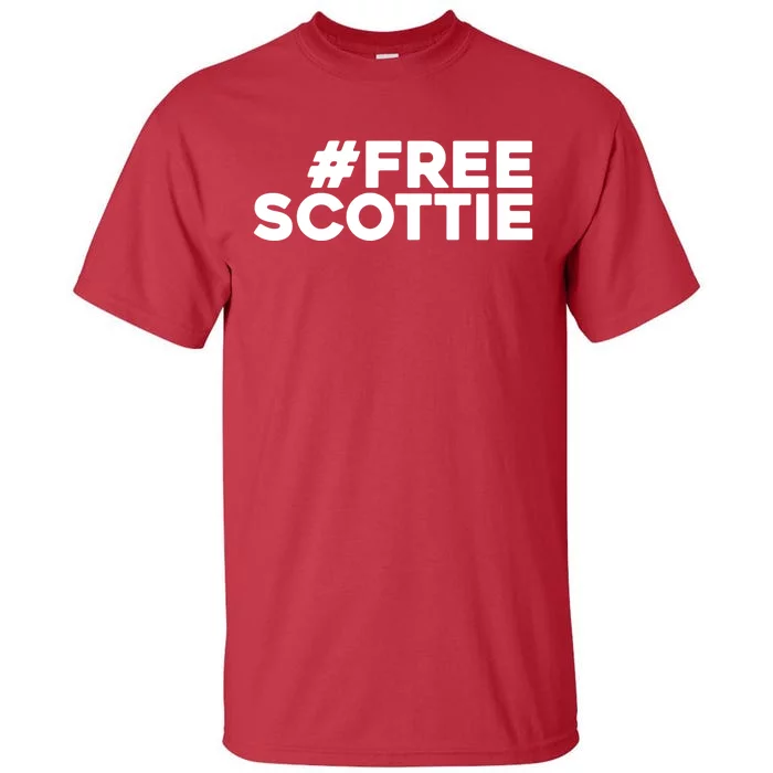 Free Scottie Mugshot Tall T-Shirt