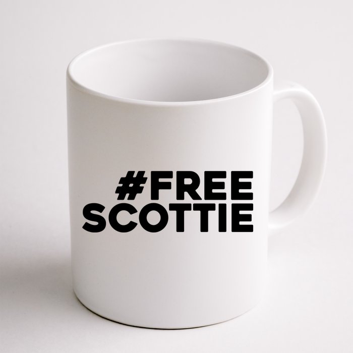 Free Scottie Mugshot Front & Back Coffee Mug