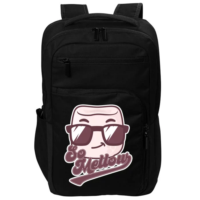 Funny So Mellow Cool Marshmallow Impact Tech Backpack