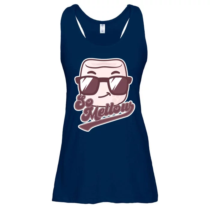 Funny So Mellow Cool Marshmallow Ladies Essential Flowy Tank