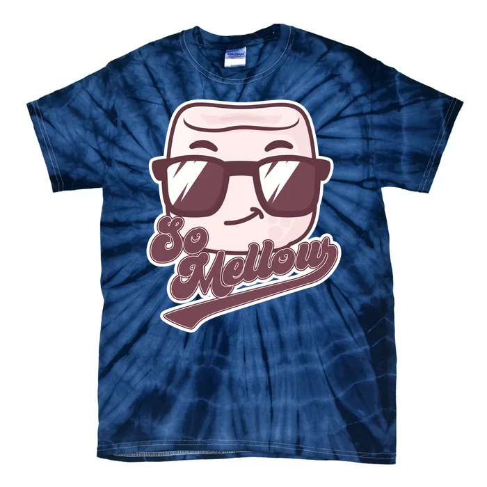 Funny So Mellow Cool Marshmallow Tie-Dye T-Shirt