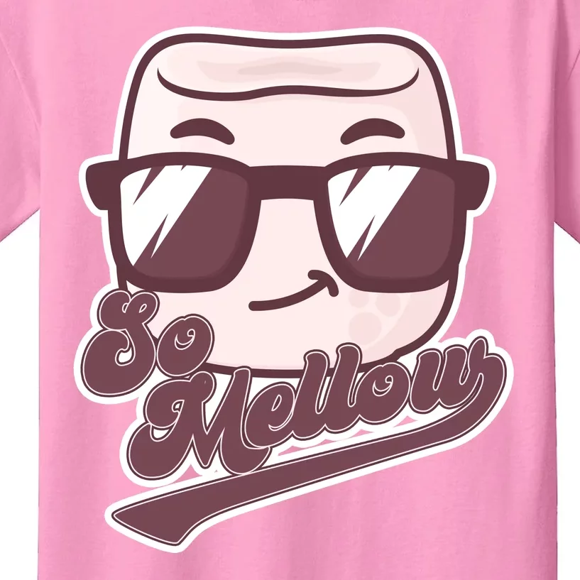 Funny So Mellow Cool Marshmallow Kids T-Shirt