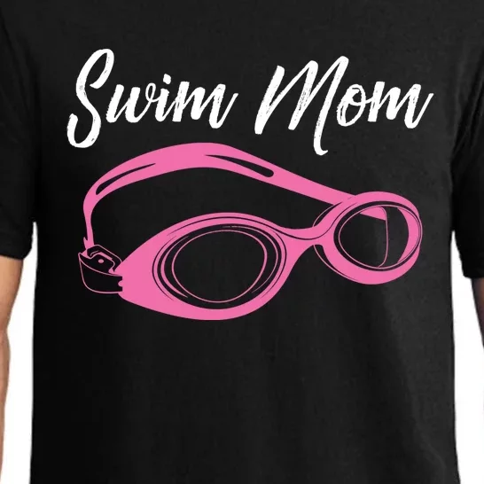 Funny Swim Mom Gift Cute Swimmer Swimming Coach Funny Gift Pajama Set