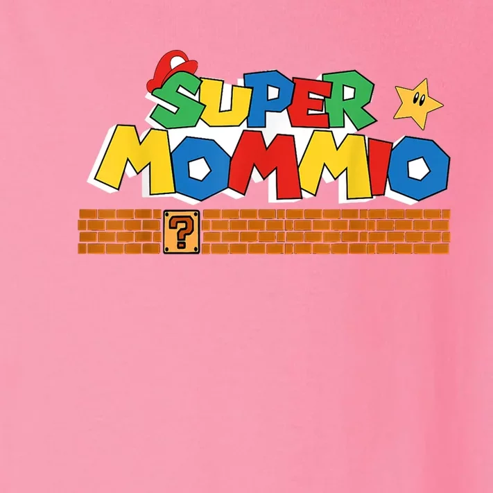 Funny Super Mommio Mothers Day Gamer Toddler Long Sleeve Shirt