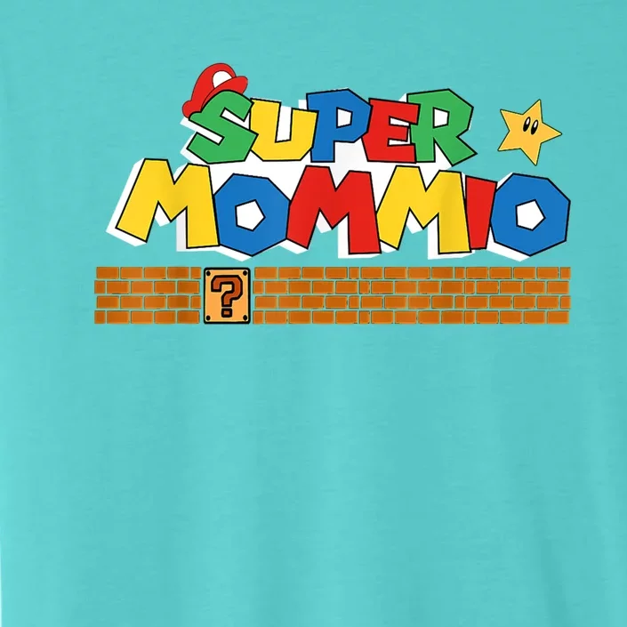 Funny Super Mommio Mothers Day Gamer ChromaSoft Performance T-Shirt