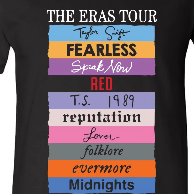 Fearless Speak Now Red Ts 1989 Reputation V-Neck T-Shirt