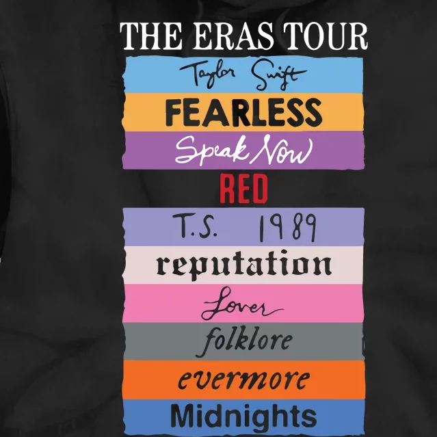 Fearless Speak Now Red Ts 1989 Reputation Tie Dye Hoodie