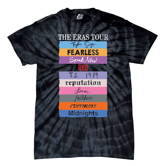 Fearless Speak Now Red Ts 1989 Reputation Tie-Dye T-Shirt