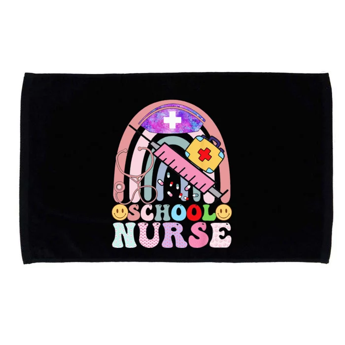 Funny School Nurse Graphic Tees Tops Back To School Microfiber Hand Towel