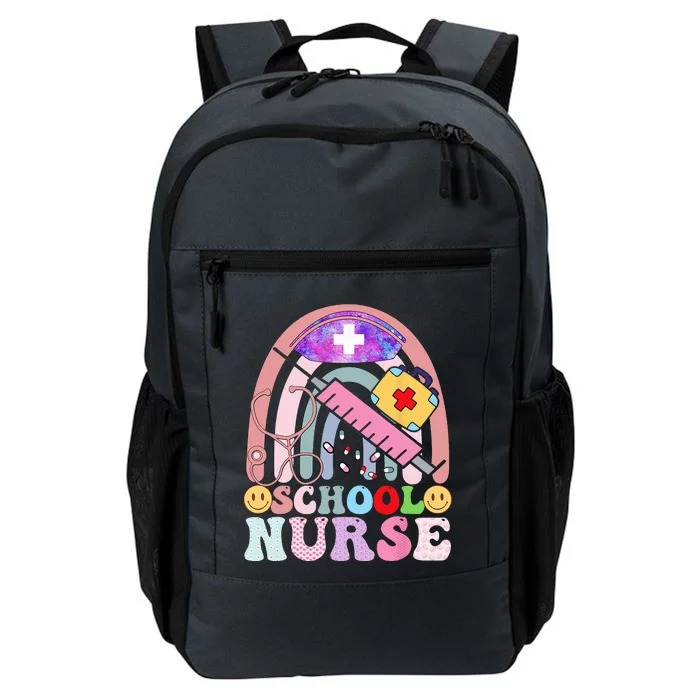 Funny School Nurse Graphic Tees Tops Back To School Daily Commute Backpack