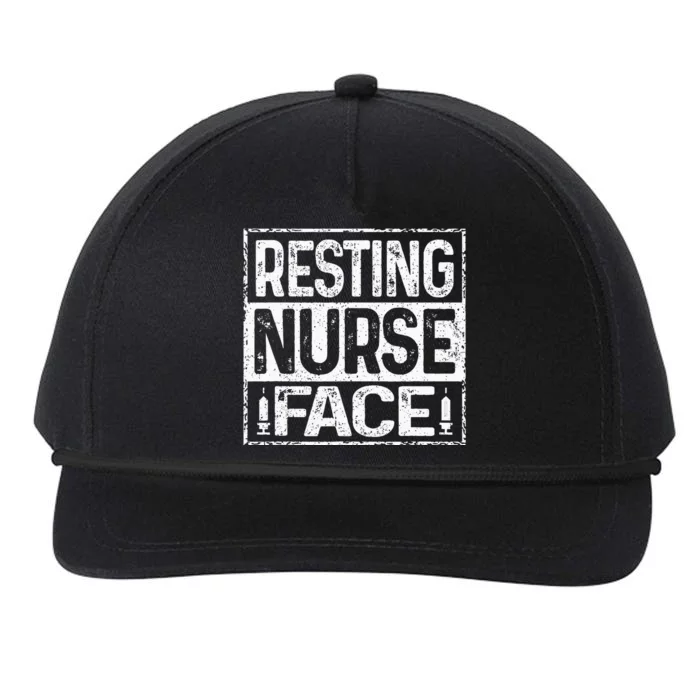 Funny Saying Nurse Registered Nurse Nursing RN CNA Snapback Five-Panel Rope Hat