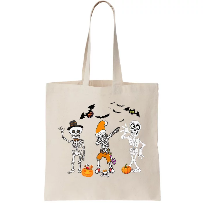 Funny Skull Never Better Skeleton Funny Halloween sarcasm Tote Bag