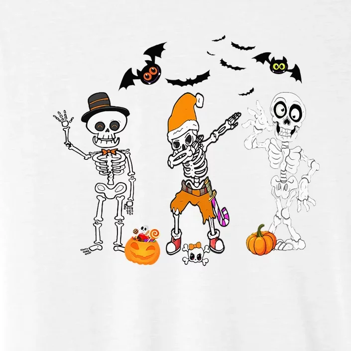 Funny Skull Never Better Skeleton Funny Halloween sarcasm ChromaSoft Performance T-Shirt